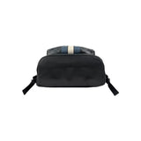 Coach Men's Black West Backpack With Varsity Stripe