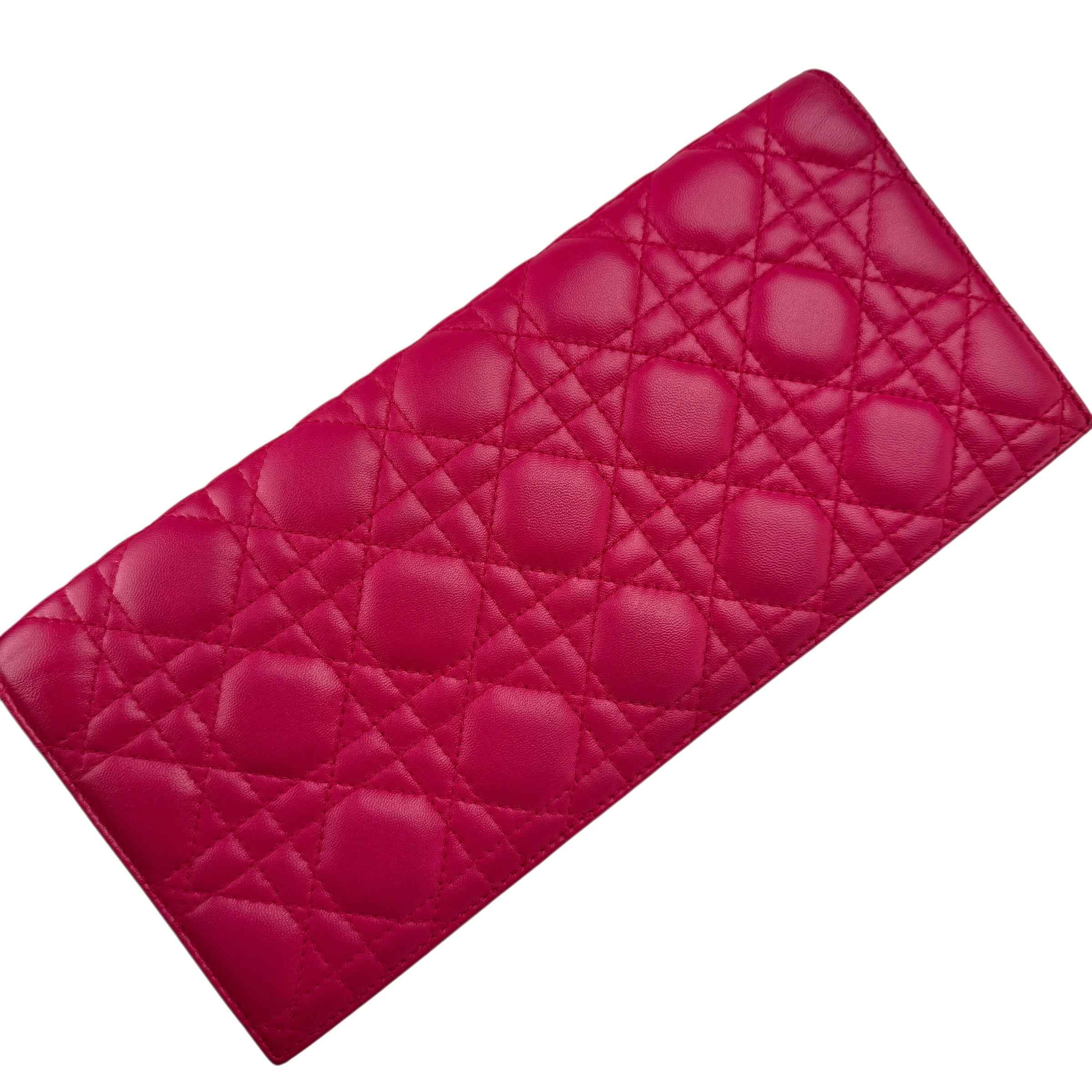 Dior Lady Dior Pouch with Chain Crossbody Bag