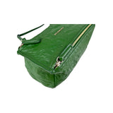 Givenchy Green Wrinkled Sheepskin Leather Mini Pandora Bag