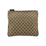 Gucci Beige/Brown GG Canvas Web Messenger Bag