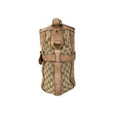 Gucci Beige Canvas/Nubuck GG Running Medium Double G Hobo Bag