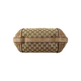 Gucci Beige Canvas/Nubuck GG Running Medium Double G Hobo Bag