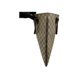 Gucci Beige/Ebony GG Coated Canvas Flat Small Tote Bag