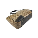 Gucci Beige/Ebony GG Crystal Coated Canvas Princy Medium Tote Bag