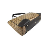 Gucci Beige/Ebony GG Crystal Coated Canvas Princy Medium Tote Bag