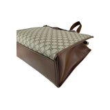 Gucci Beige/Ebony GG Supreme Canvas and Leather GG Tote Bag