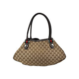 Gucci Beige GG Canvas Web Match Ball Hobo