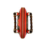 Gucci Bicolor Diana Bamboo Patchwork Mini Bag