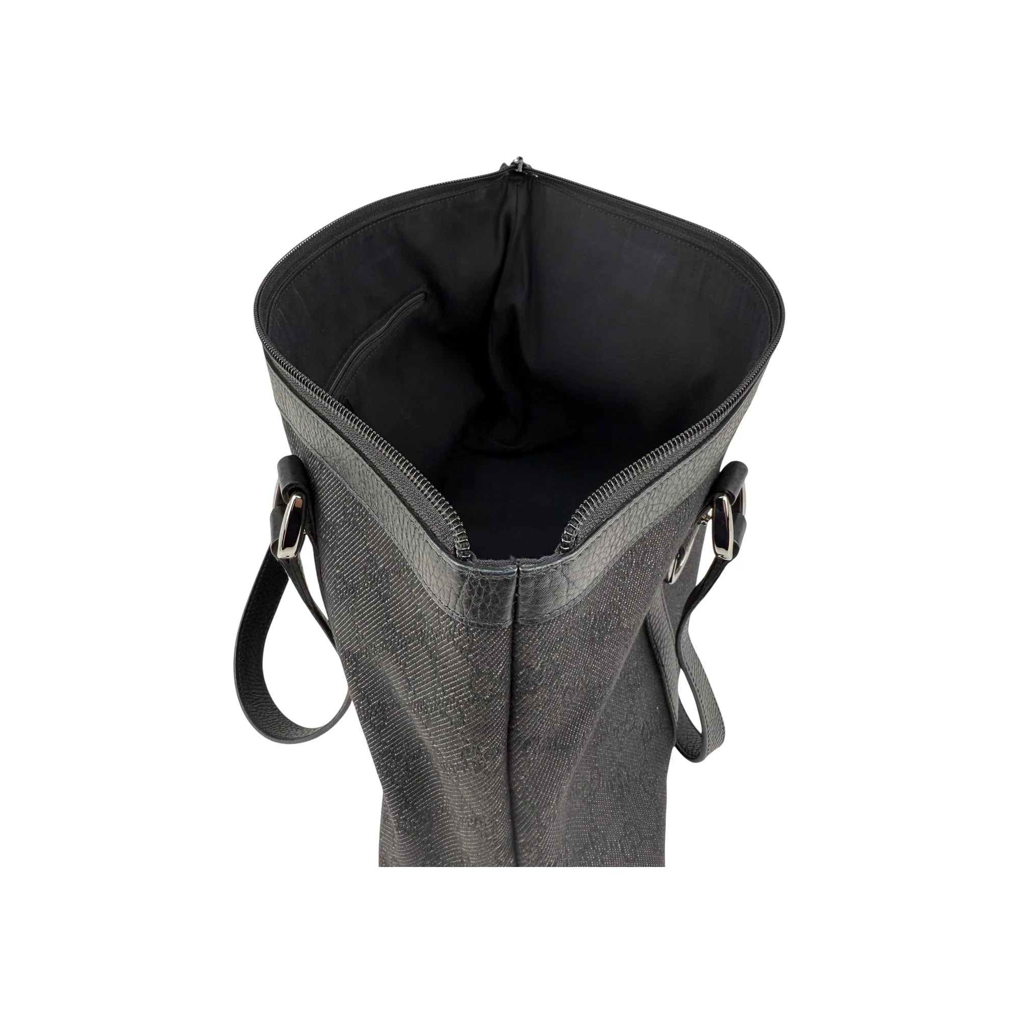 Gucci Black GG Canvas Abbey Medium Tote Bag