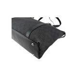 Gucci Black GG Canvas Abbey Medium Tote Bag