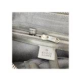 Gucci Black GG Supreme Canvas Crossbody Messenger Bag