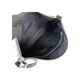 Gucci Black GG Supreme Canvas Crossbody Messenger Bag