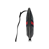 Gucci Black GG Supreme Canvas Crossbody Messenger Bag