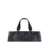 Gucci Black Guccissima Leather Icon Bit Tote Bag