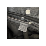 Gucci Black Guccissima Leather Icon Bit Tote Bag