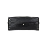 Gucci Black Guccissima Leather Icon Bit Tote Bag