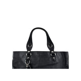 Gucci Black Guccissima Leather Icon Bit Tote Bag