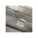 Gucci Black Horsebit Canvas/Leather Hobo Bag