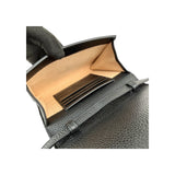 Gucci Black Leather Blind for Love Flap Crossbody Bag