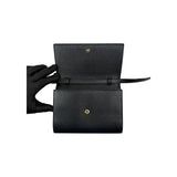 Gucci Black Leather Blind for Love Flap Crossbody Bag