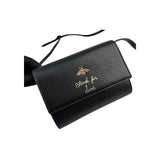 Gucci Black Leather Blind for Love Flap Crossbody Bag