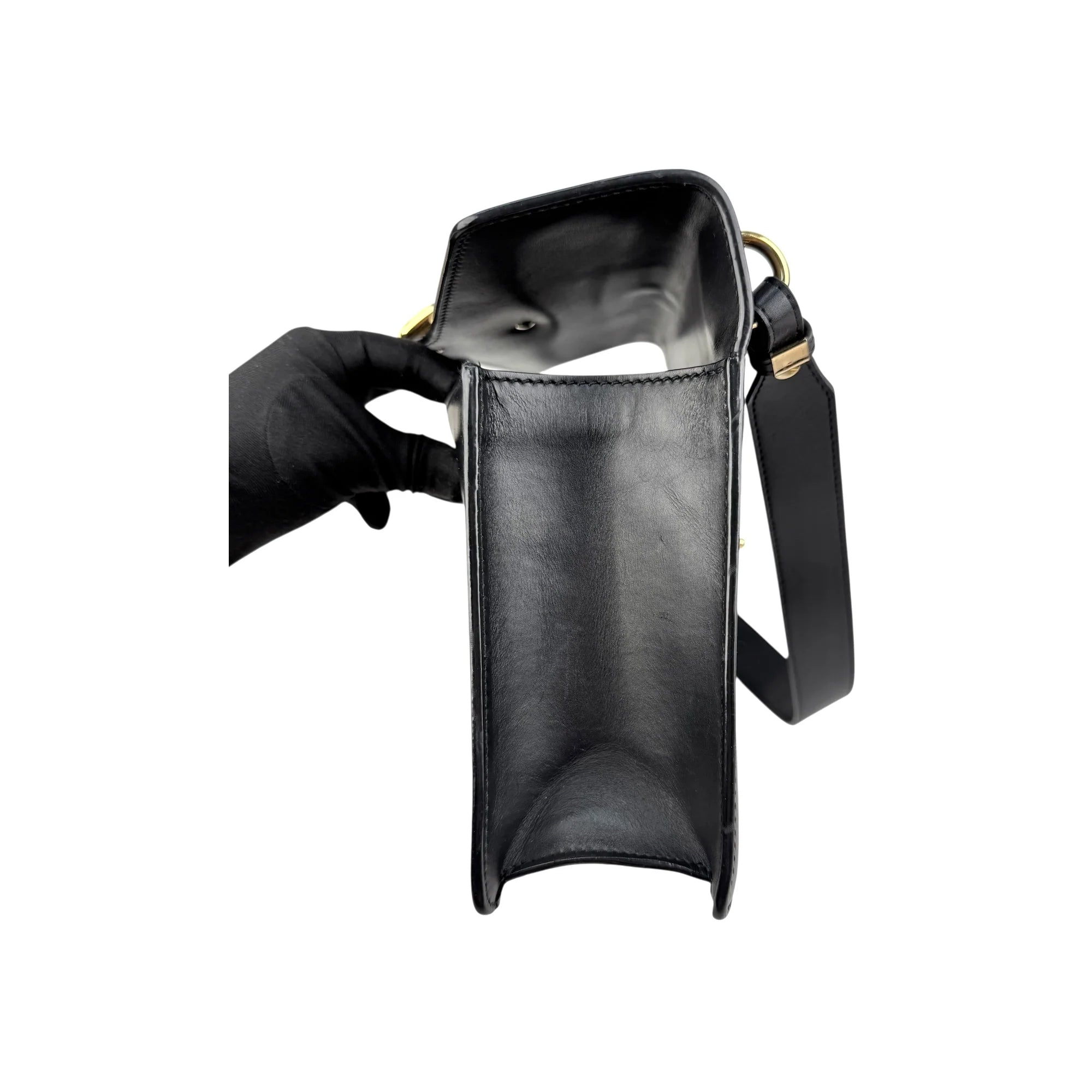 Gucci Black Sylvie Shoulder Bag