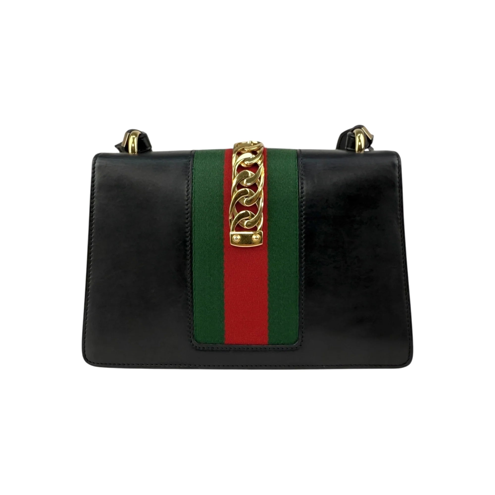 Gucci Black Sylvie Shoulder Bag