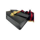 Gucci Black Sylvie Shoulder Bag