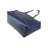 Gucci Blue/Teal Pebbled Leather Swing Tote Bag