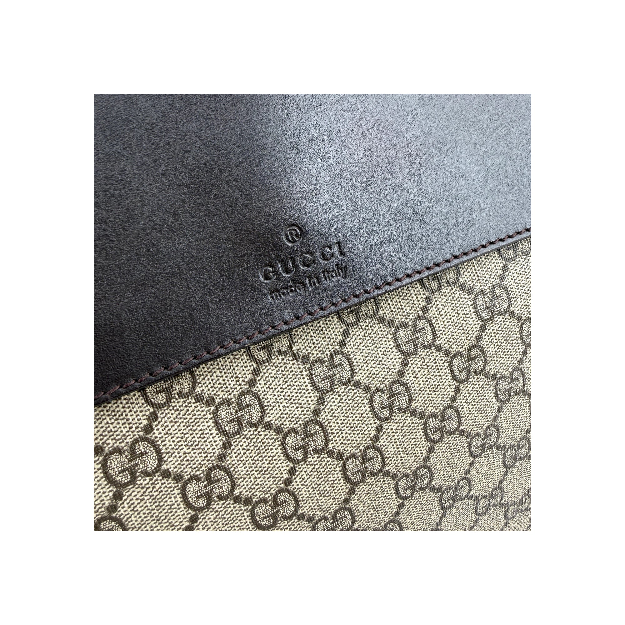 Gucci Brown GG Supreme Men’s Messenger Bag