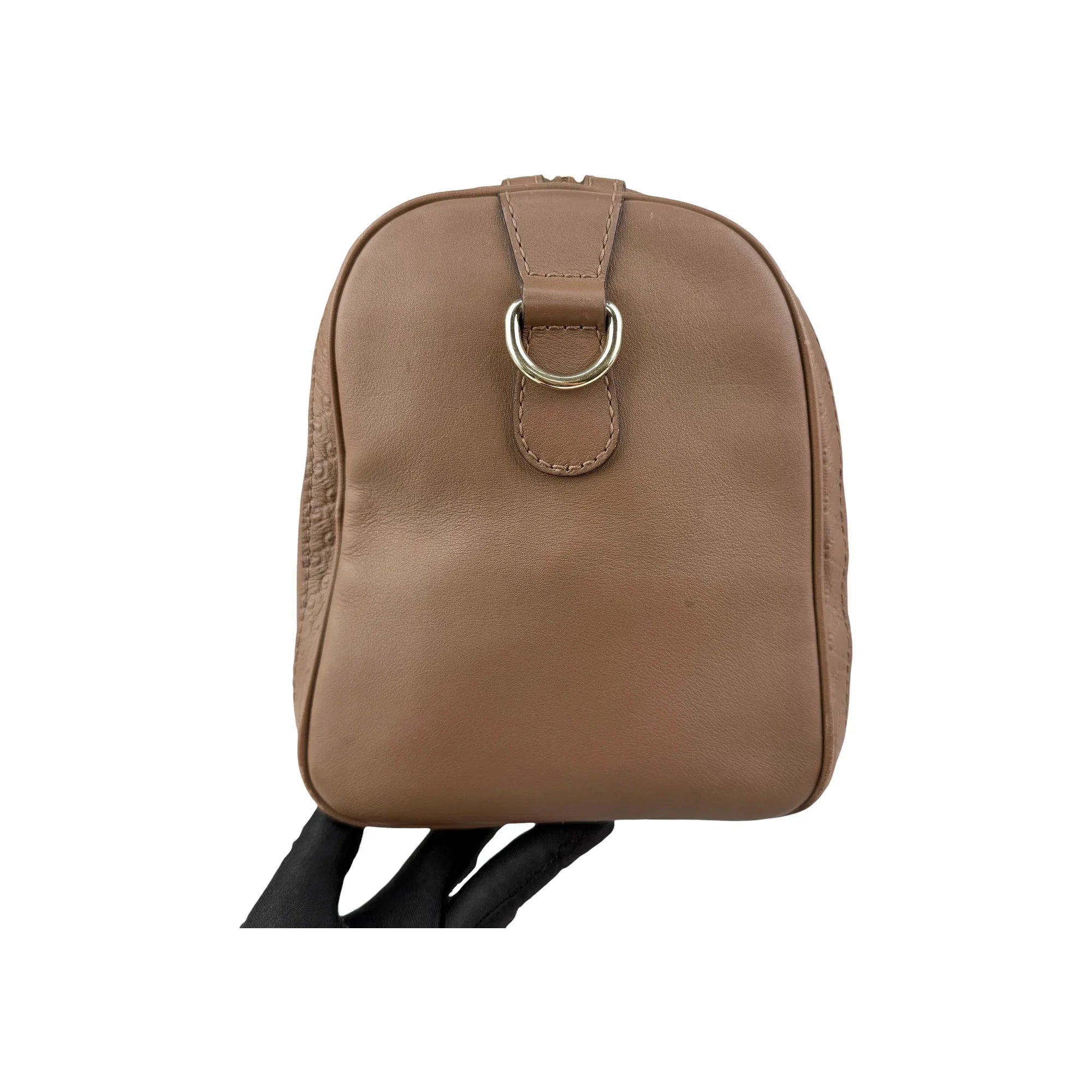 Gucci Brown Leather Medium Joy Boston Bag