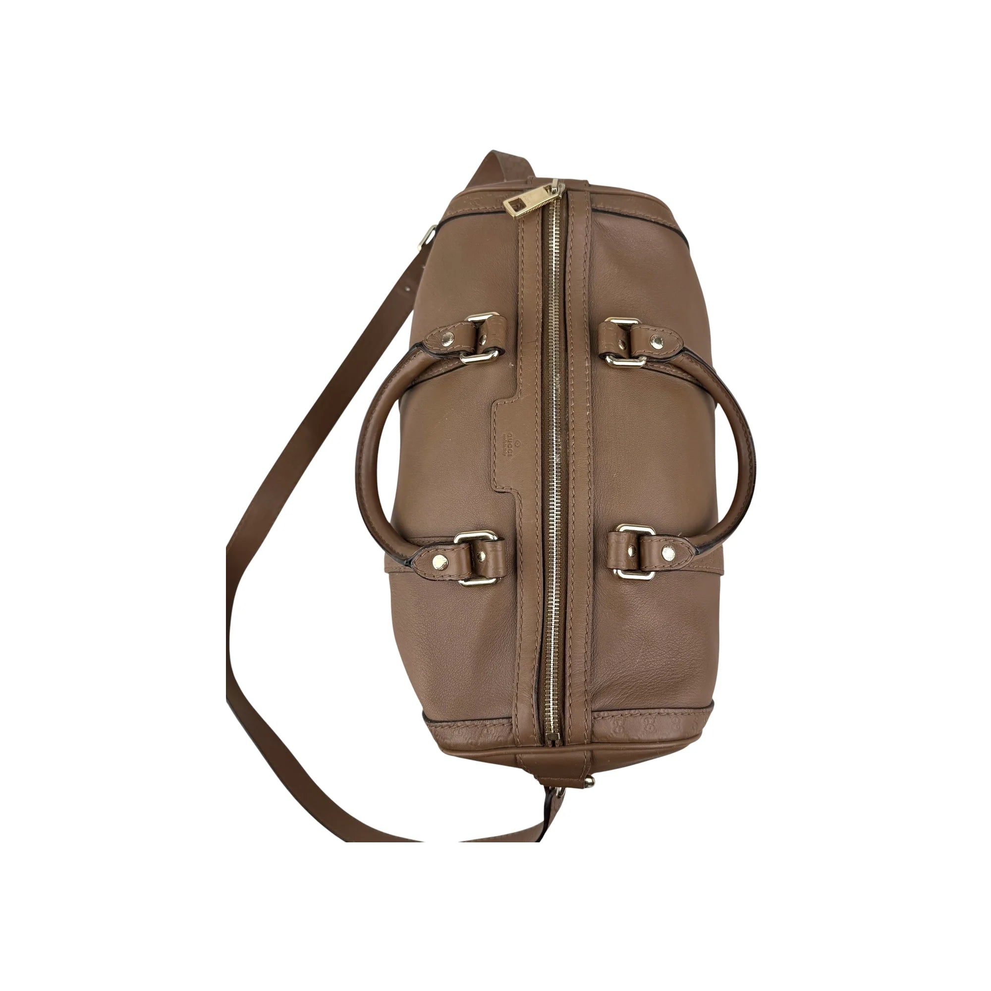 Gucci Brown Leather Medium Joy Boston Bag