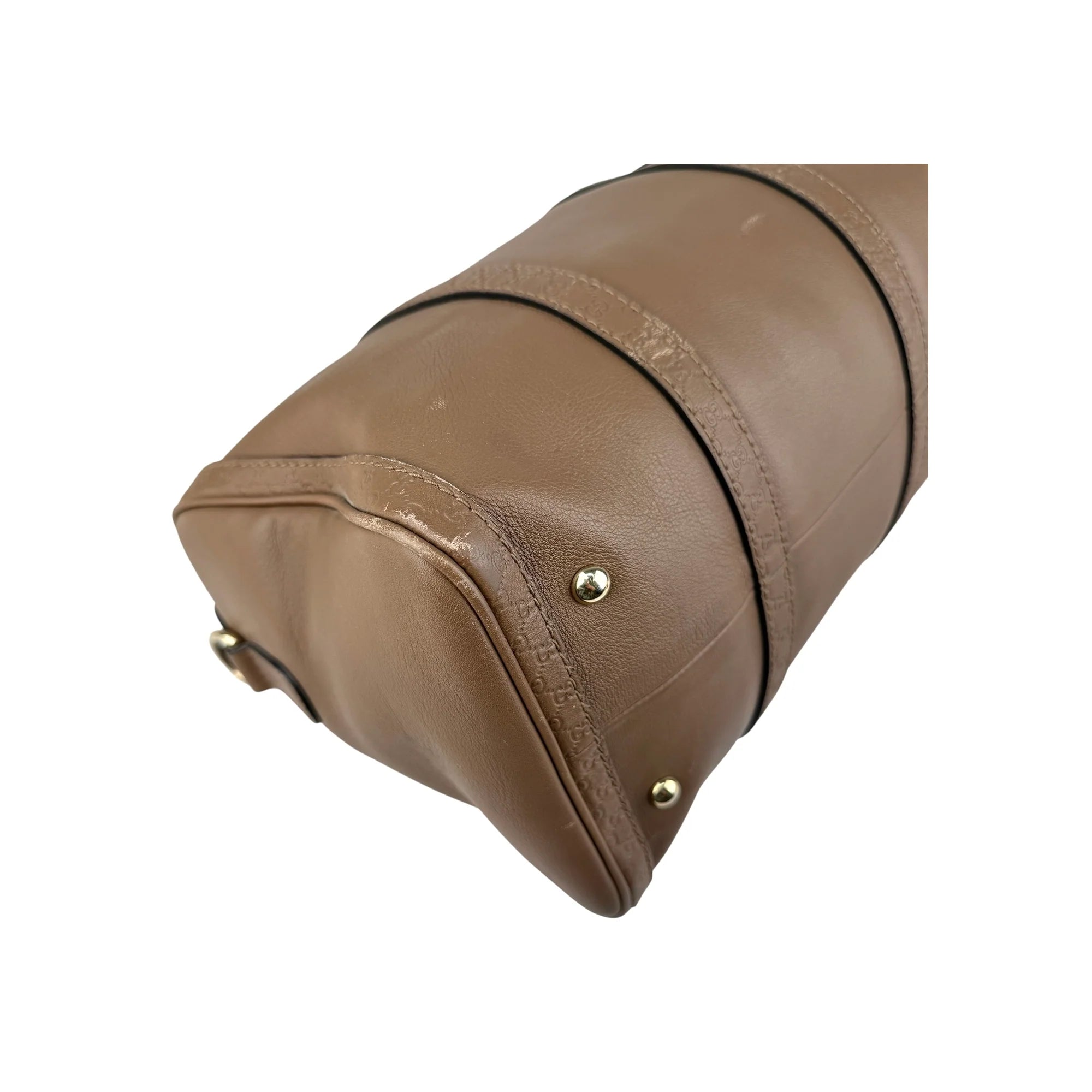 Gucci Brown Leather Medium Joy Boston Bag