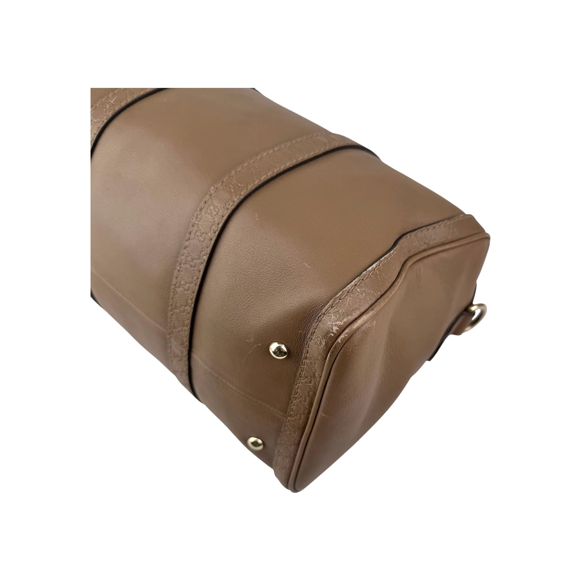Gucci Brown Leather Medium Joy Boston Bag