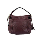 Gucci Burgundy Guccissima Leather Large Techno Horsebit Hobo