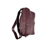 Gucci Burgundy Guccissima Leather Large Techno Horsebit Hobo