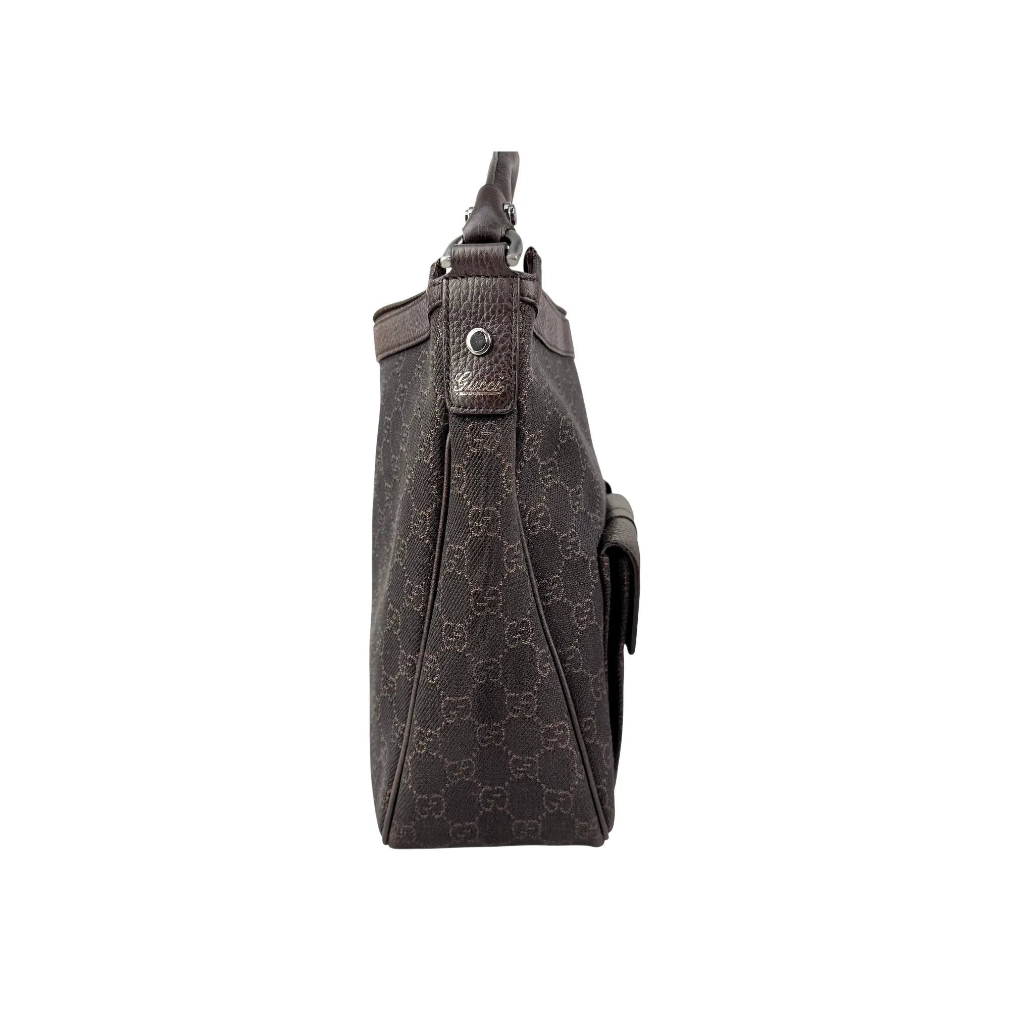 Gucci GG Canvas Abbey Shoulder Bag