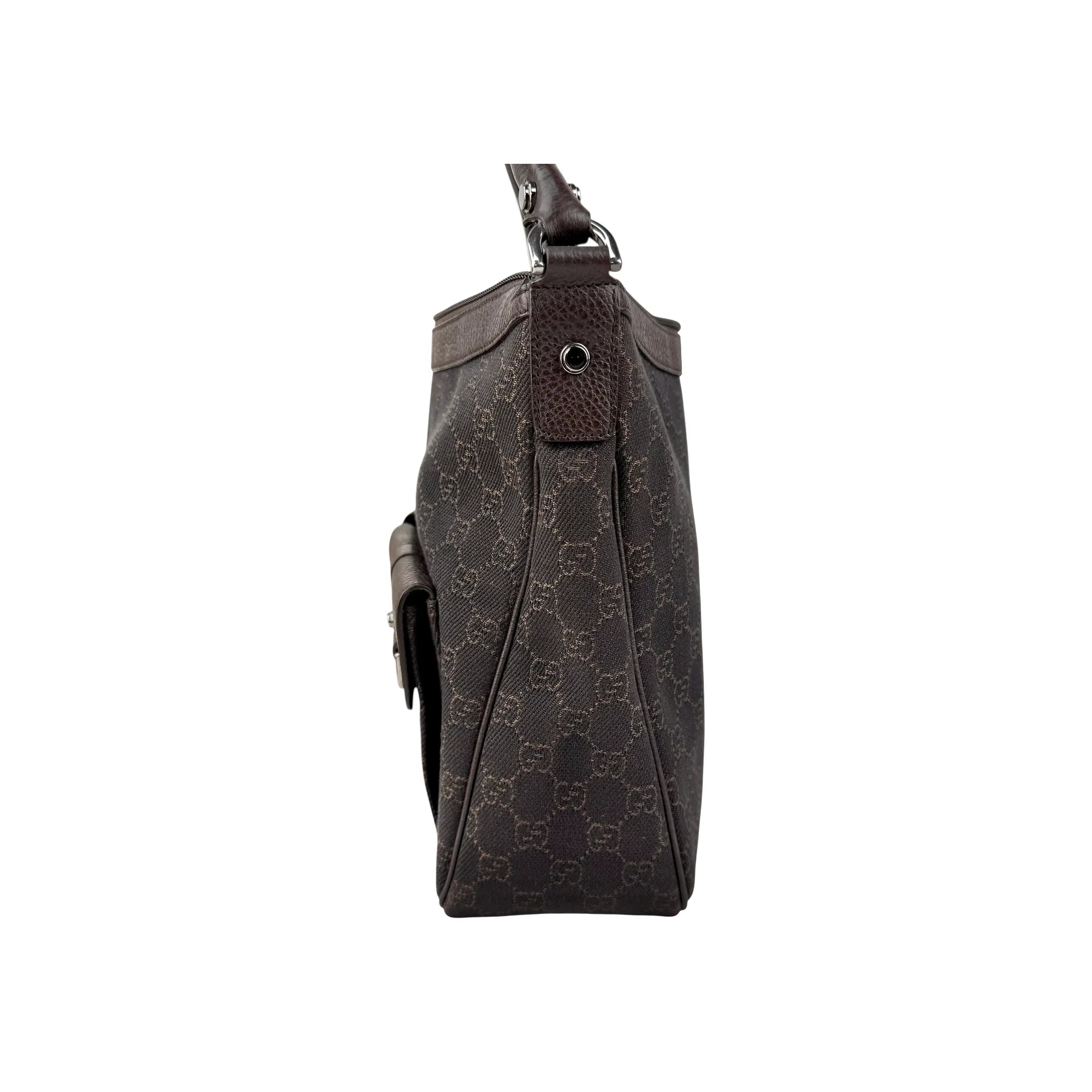 Gucci GG Canvas Abbey Shoulder Bag