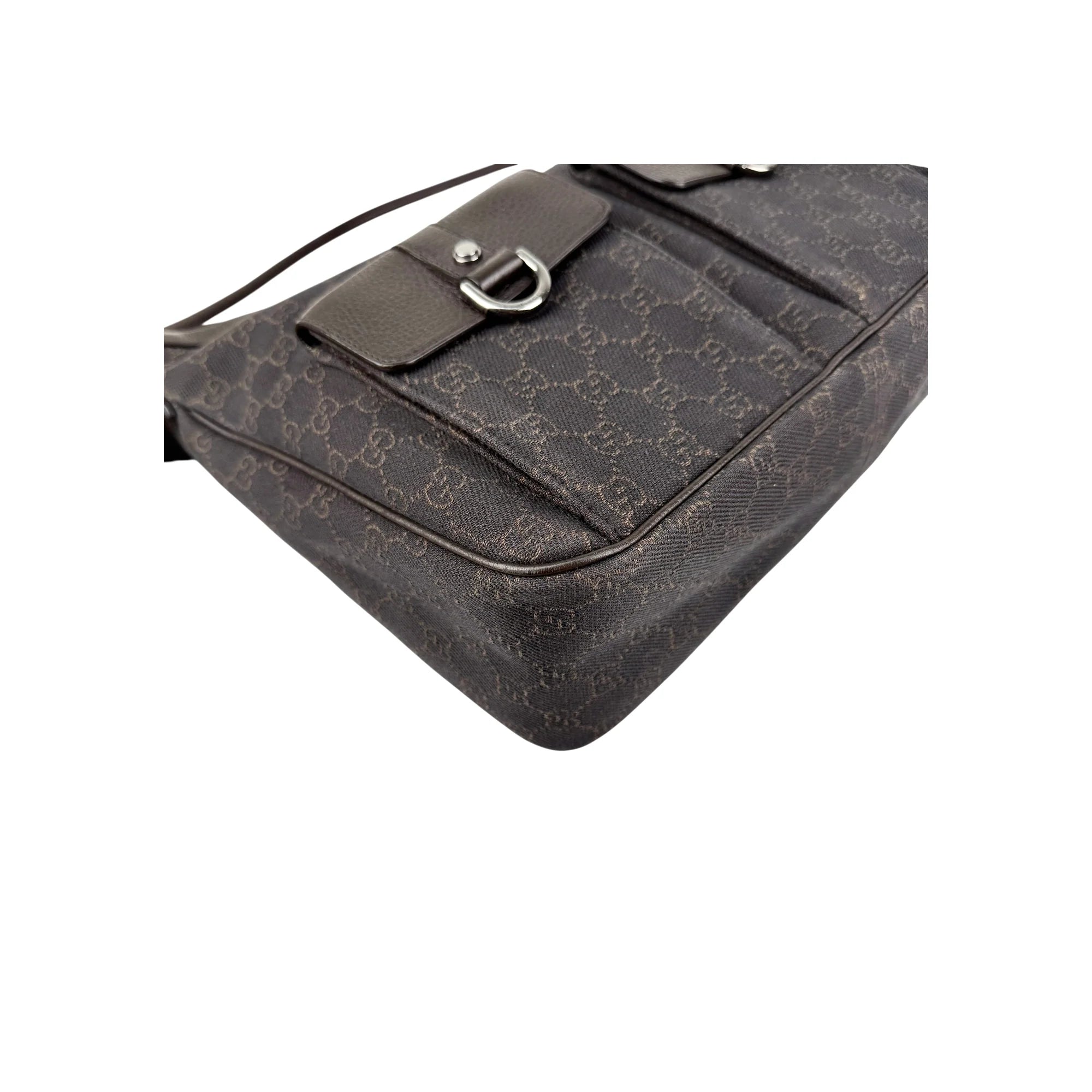 Gucci GG Canvas Abbey Shoulder Bag