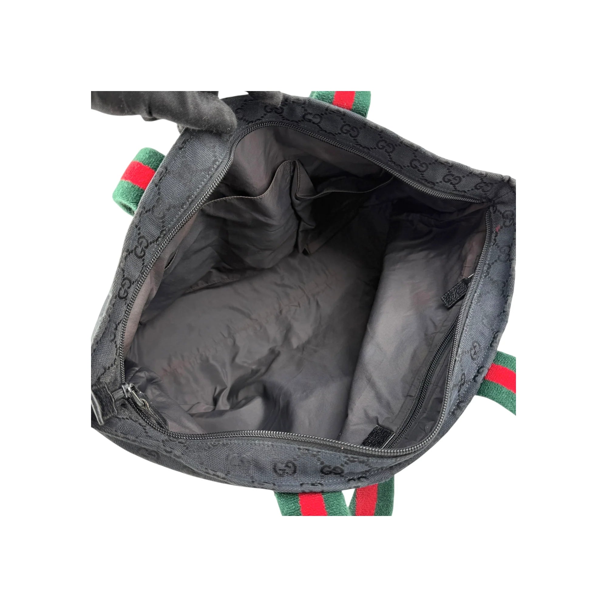 Gucci GG Canvas Web Tote Bag