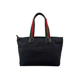 Gucci GG Canvas Web Tote Bag