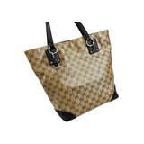 Gucci GG Crystal PVC Leather Tote Bag
