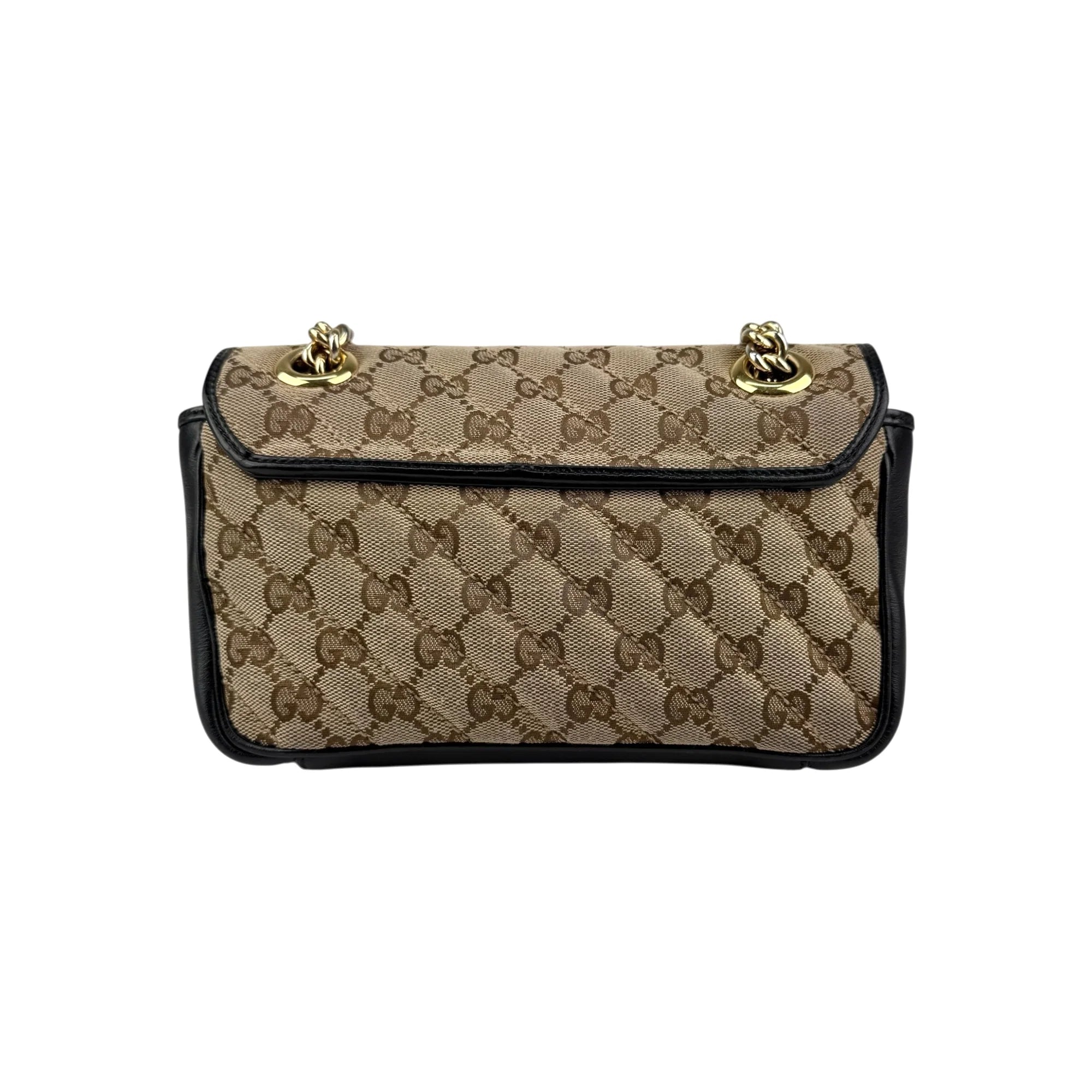 Gucci GG Marmont Small Canvas Shoulder Bag