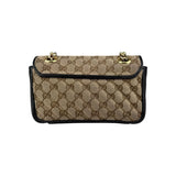 Gucci GG Marmont Small Canvas Shoulder Bag