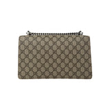 Gucci GG Supreme Red Suede Dionysus Shoulder Bag