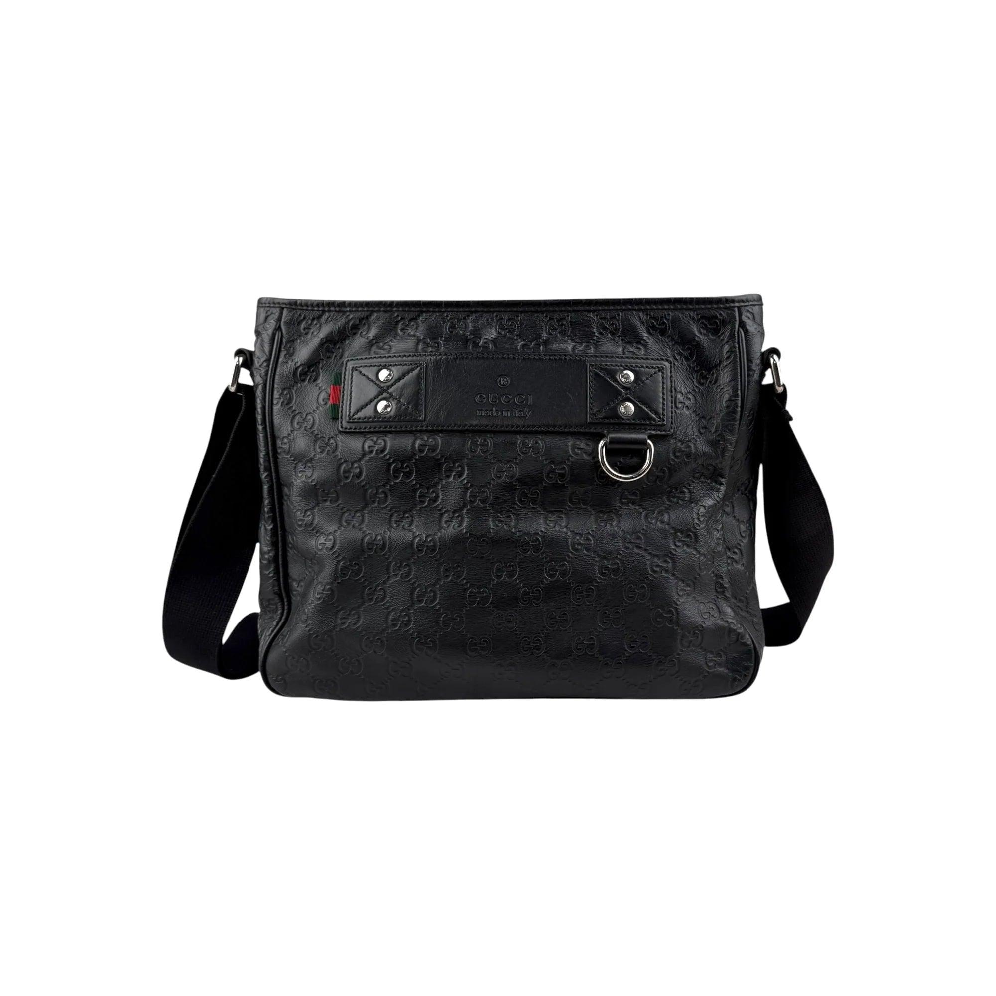 Gucci Guccissima Web crossbody bag