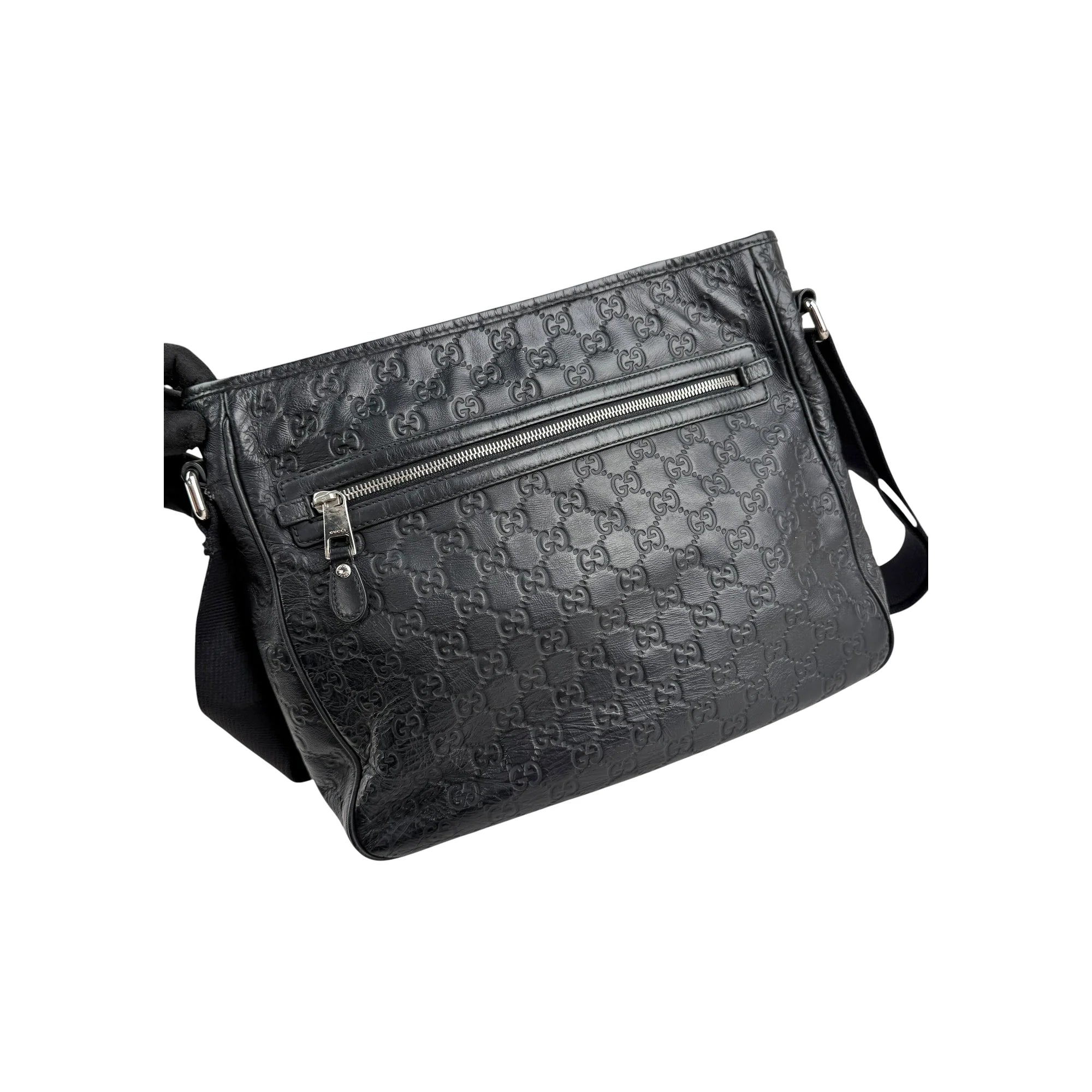 Gucci Guccissima Web crossbody bag