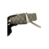 Gucci Horsebit 1955 Mini Bag Phone Bag Beige and White