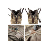 Gucci Medium GG Canvas Charm Dome Satchel