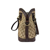 Gucci Medium GG Canvas Charm Dome Satchel